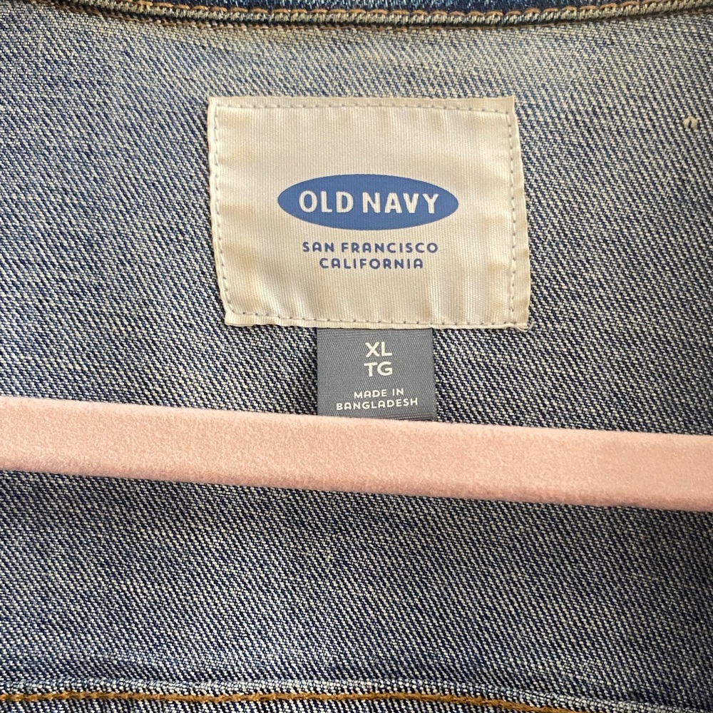 Old Navy Light Blue Denim Jacket - Women's Jean Coat - Picture 5 of 7